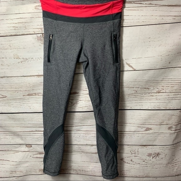 Lululemon Inspire Tight II Heathered Black / Boom Juice / Deep Coal - Picture 2 of 8